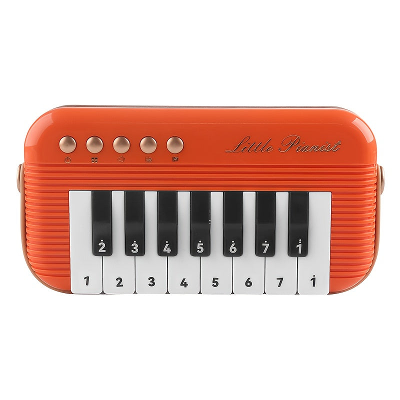 15-Key Portable Electronic Piano Keyboard for Beginners and Practice
