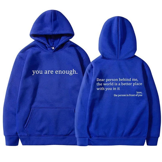 Women's Cozy Brushed Letter Hoodie