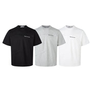 Summer Casual Cotton Blend T‑Shirt – Loose Fit, Round Neck, 3 Colors