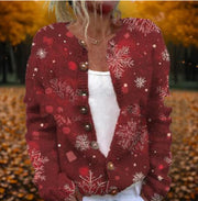 Digital Printed Cardigan Hoodie Jacket