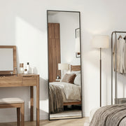 71 inch or 78 inch full-length floor mirror with stand