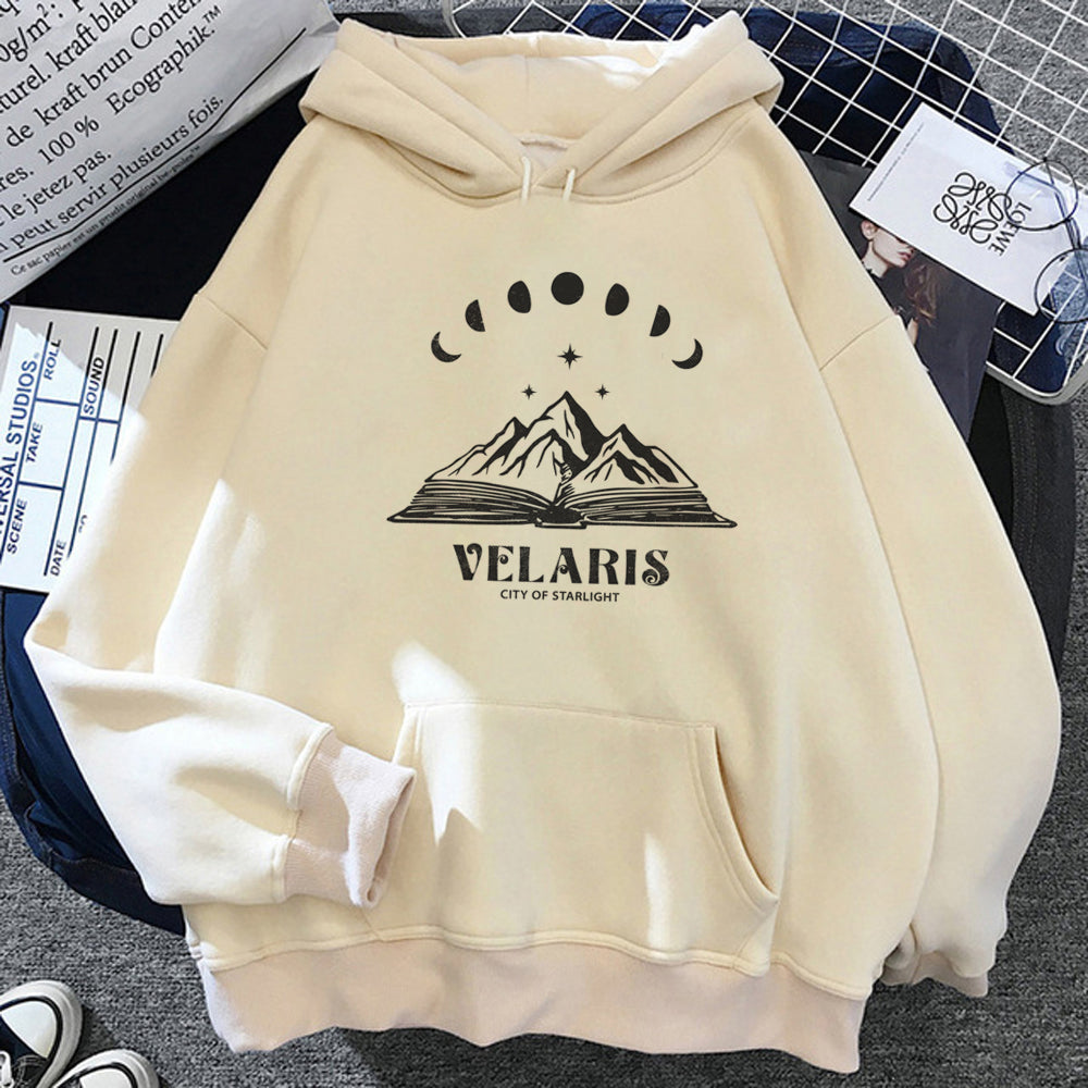 Gothic Aesthetic Women's Hoodie | Retro Streetwear Pullover