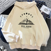 Gothic Aesthetic Women's Hoodie | Retro Streetwear Pullover