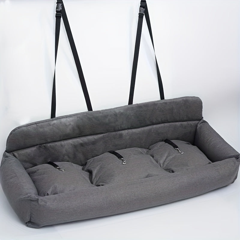 All-season Dog Bed With Removable Washable Winter Mat, Soft Spine-protecting Dog Sleeping Pad, Pet Bed, Detachable Square Pet Mat, High-quality Pet Pad For Small Dogs, Removable Mat, Cozy Pet Bed,