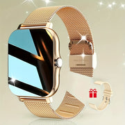Full Touch HD Smartwatch with Call, SMS, Music Playback and Activity Tracker – iPhone & Android Compatible