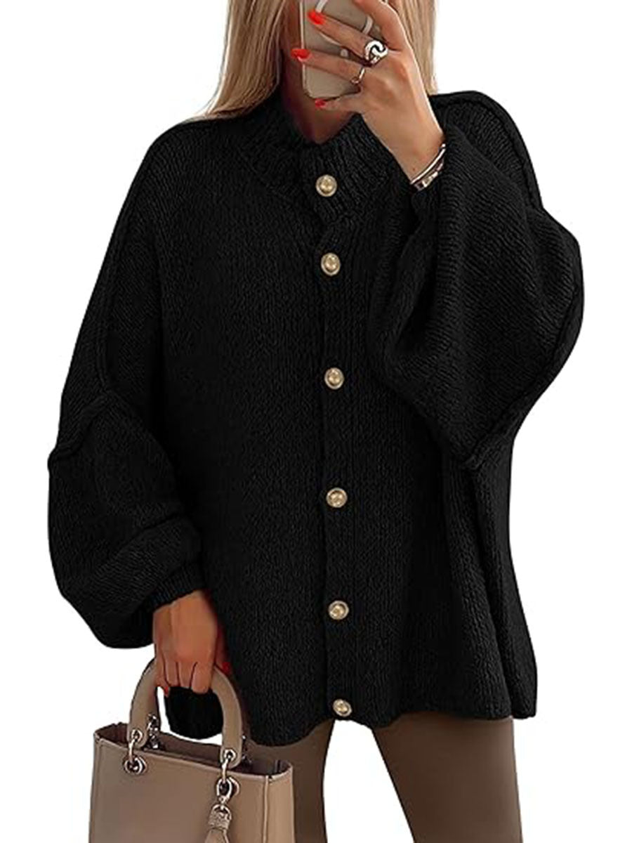 Autumn and Winter College Style Lazy Knitted Women's
