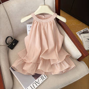 Sleeveless Blouse for Women - Chic Outdoor Wear