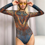 European And American One-piece Bikini Russian Swimsuit