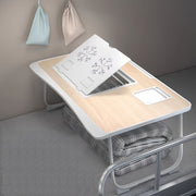 Portable Laptop Bed Table with Cup Holder & Multifunctional Tray