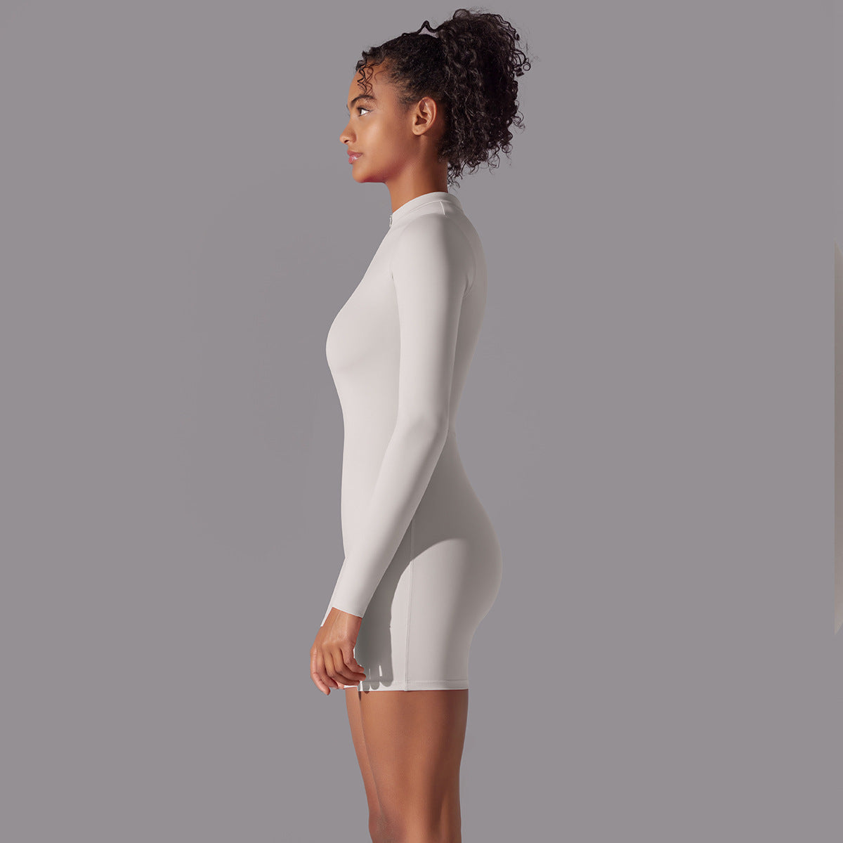 Long Sleeve Fitness Jumpsuit for Dance & Sports