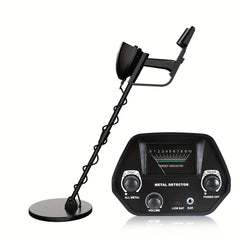 High-sensitivity outdoor metal detector with all-metal discrimination