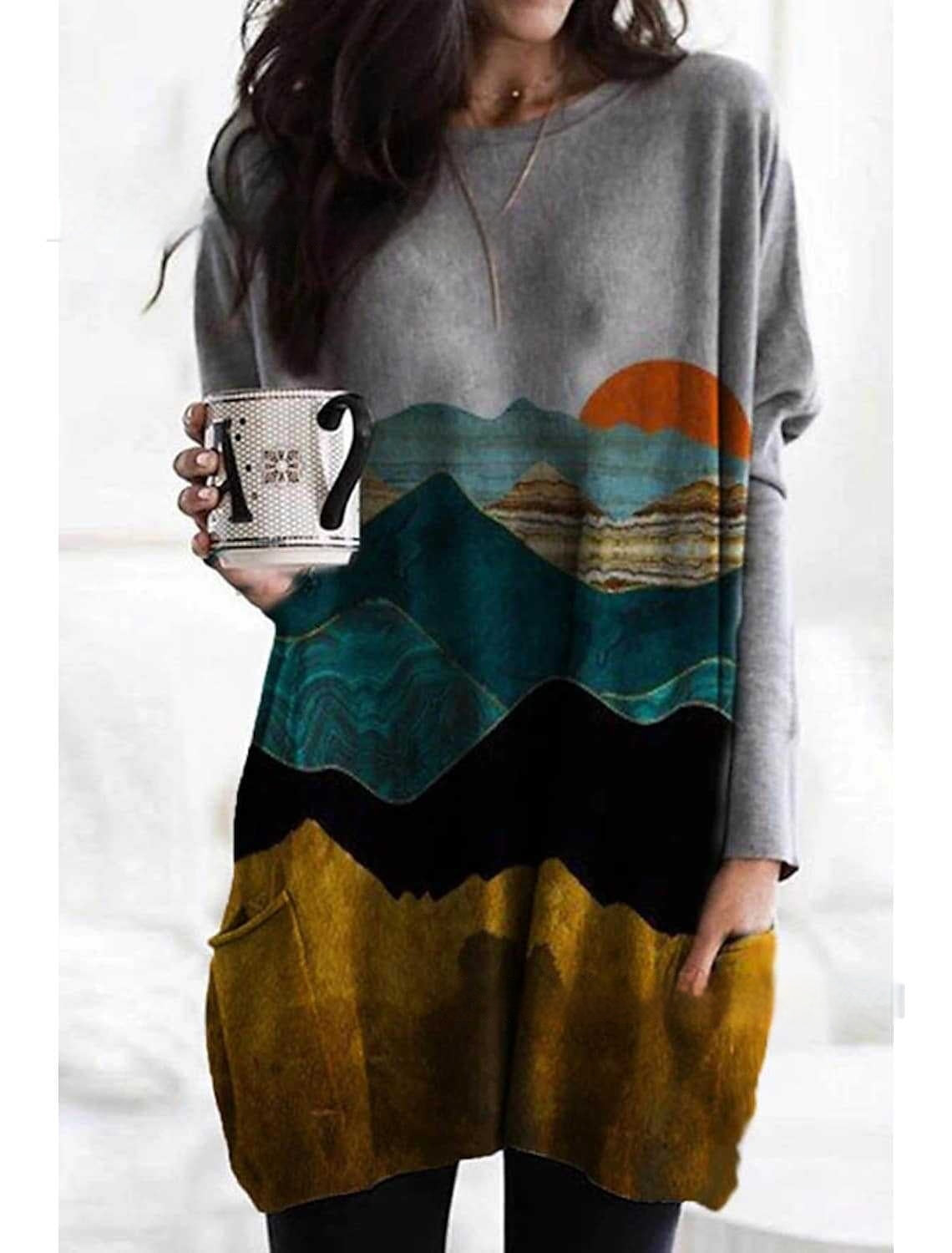 Women's Long-Sleeve Pocket T-Shirt