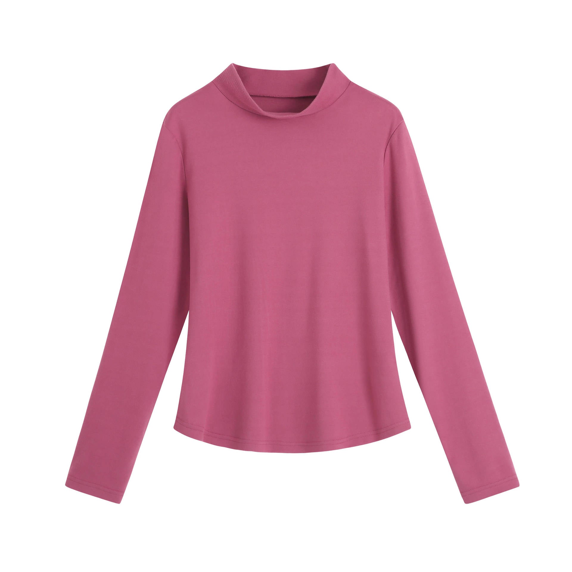 Plus Size Women's Thickened Multi-color Turtleneck Bottoming Shirt