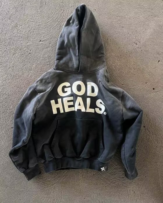 Women's Printed Loose Fit Long Sleeve Hoodie