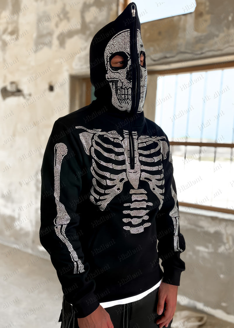 Personalized Graphic Embroidered Loose Pullover Hoodie