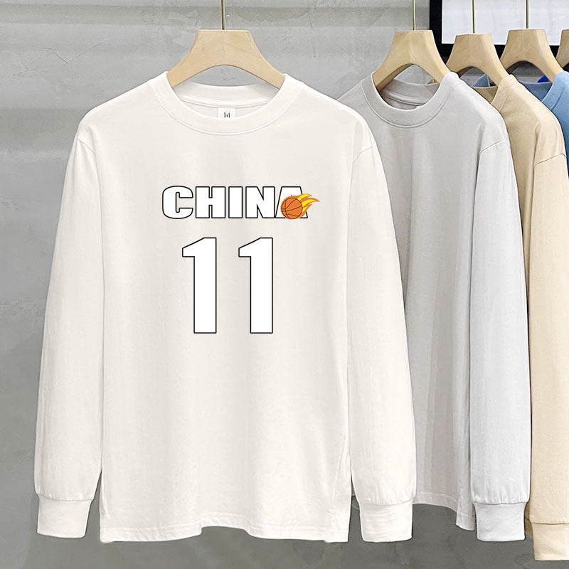 Women's 230g Heavy Cotton Long-Sleeve Tee