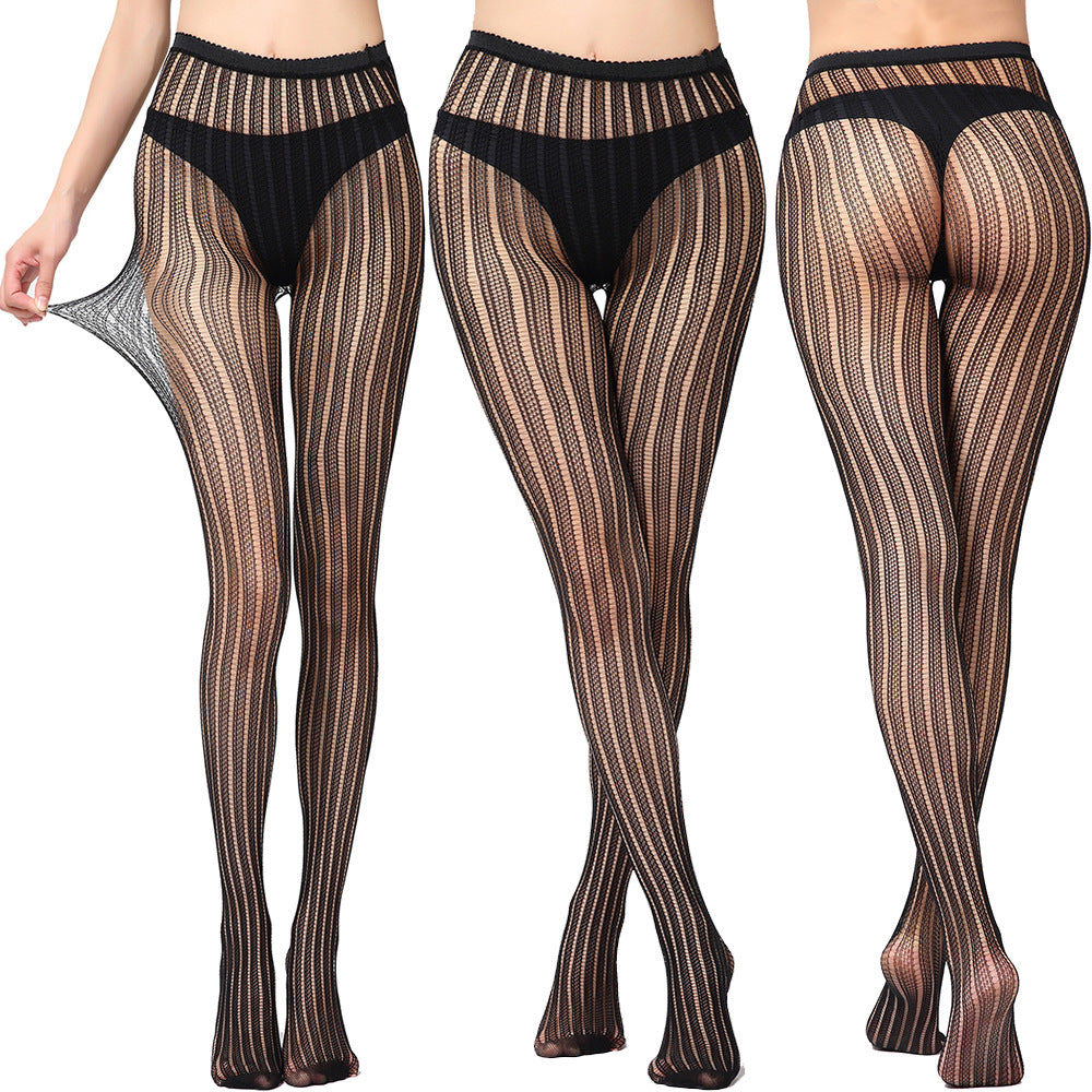 Vintage Tattoo Lace Hollow Net Socks for Women