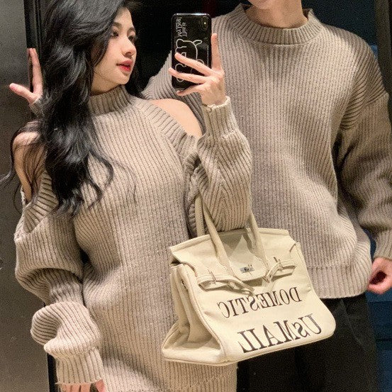 Women's Pullover Round Neck Sweater