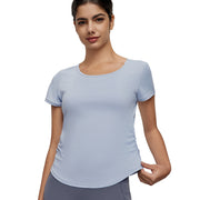 Mesh Stitching Breathable Exercise Top