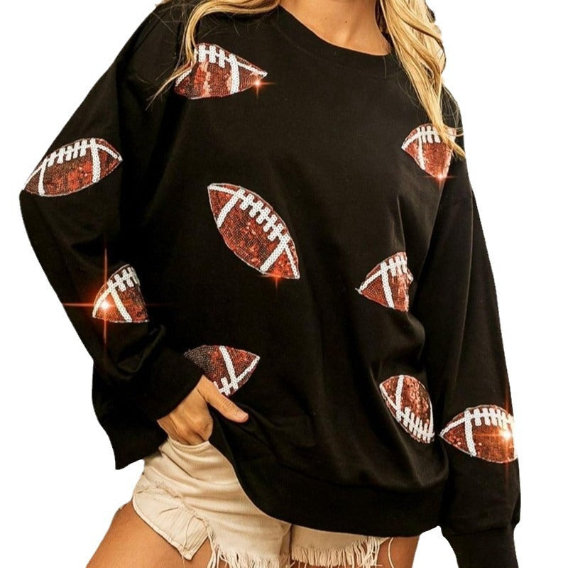 Cozy Women's Casual Rugby Sweater – Stylish Pullover