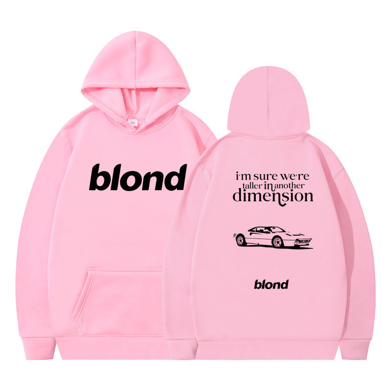 Cozy Fleece Geometric Casual Hoodie