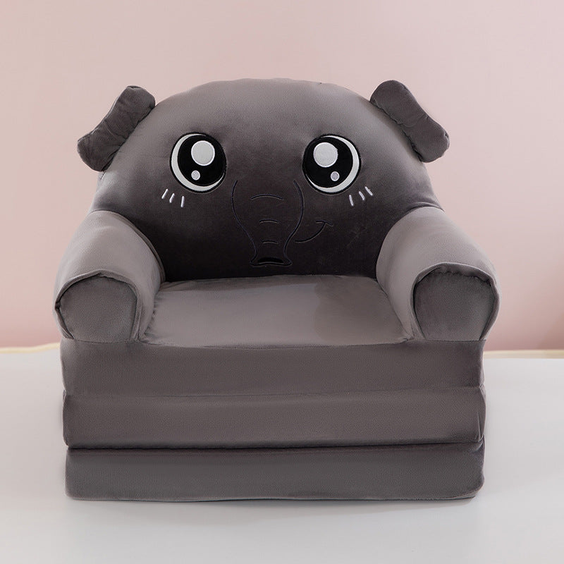 Foldable Cartoon Foam Sofa with 30D Density, Three‑Layer Space‑Saving Design