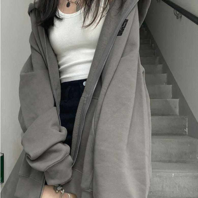 Retro Loose Hong Kong Style Plus Size Coat