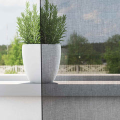 Voile Curtains with Eyelets, 2 Pcs.