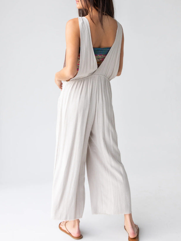 Women's Stylish Casual Long Overalls