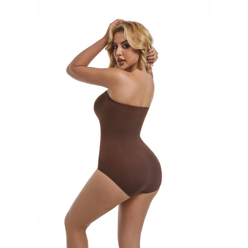 Seamless Strapless Tummy Control & Butt-Lifter Corset