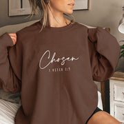 Women's Floral & Letter Print Long Sleeve Pullover