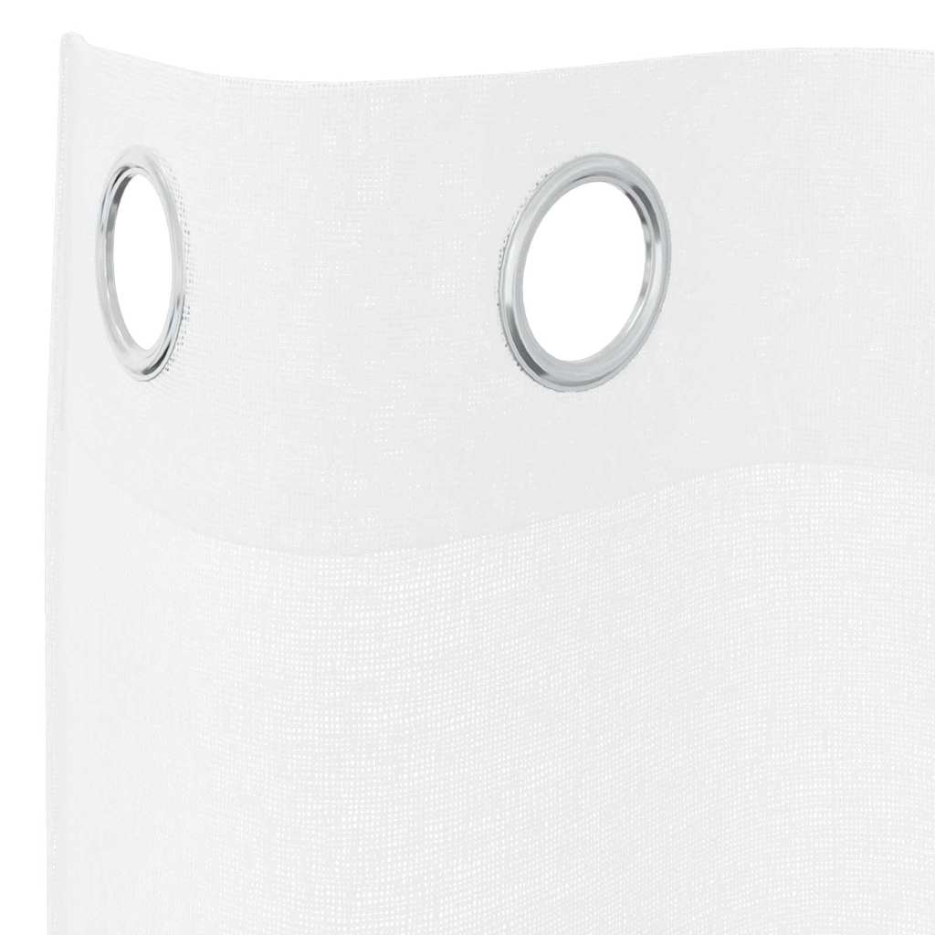 Curtains with Drapes 2 Pcs Polyester