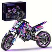 476-Piece Motorcycle Building Block Set