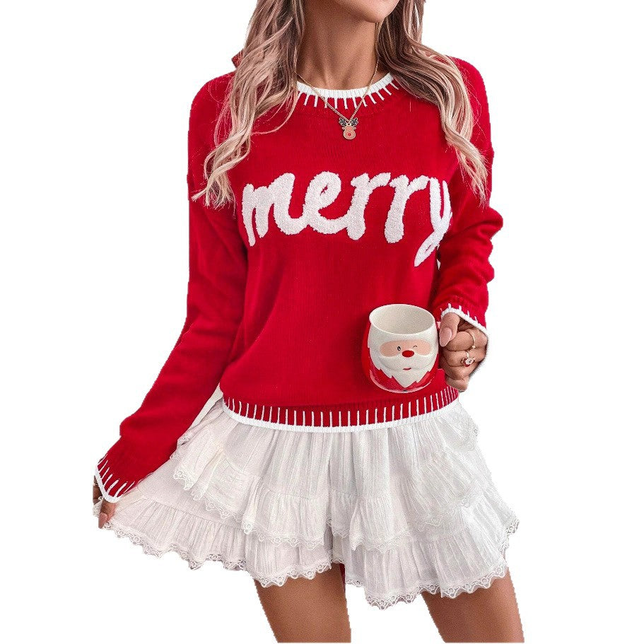 Casual Loose Long Sleeve Sweater for Women