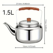 Stainless Steel Portable Kettle Coffee Maker, Small Capacity