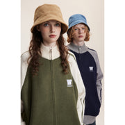 Japanese Loose Unisex Knit Sweater - Cozy Fall Pullover