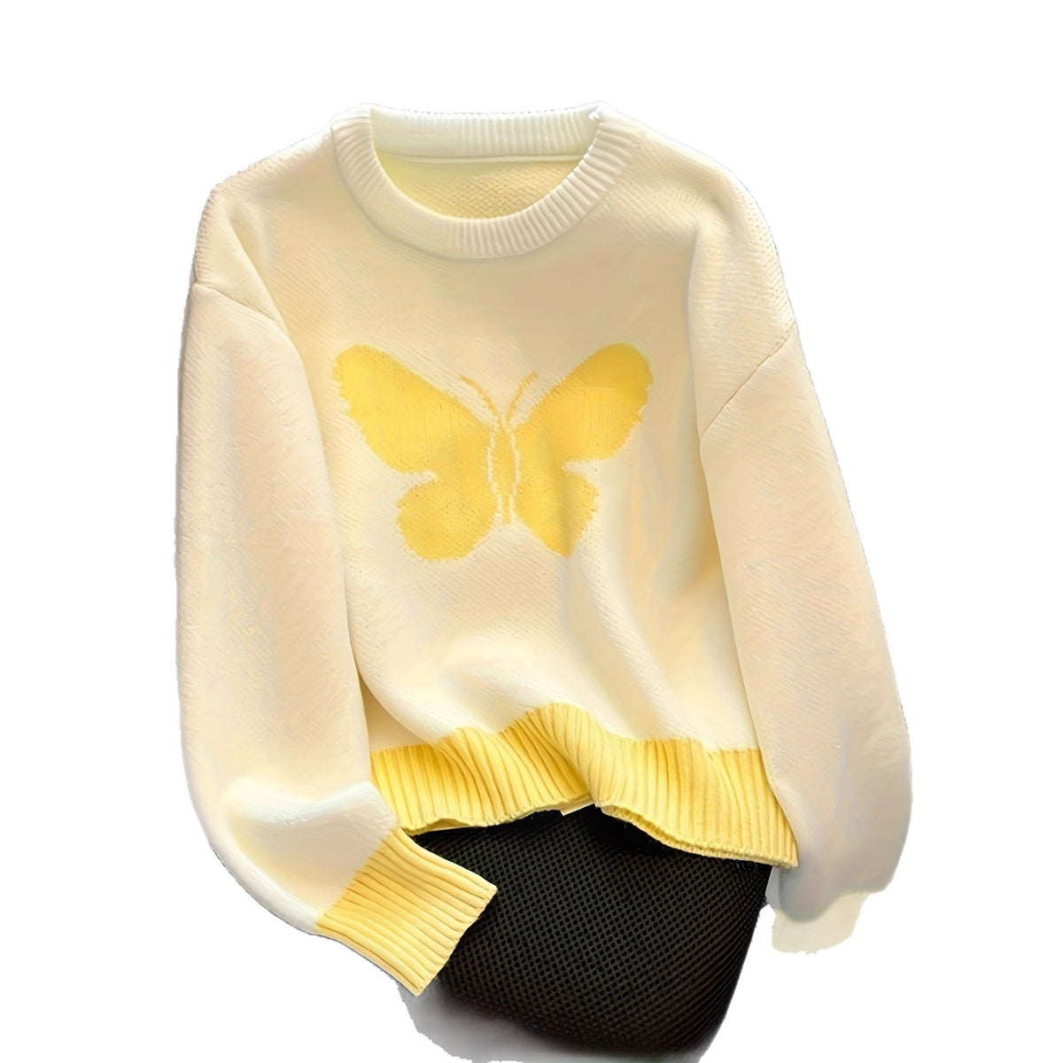 Knitted Sweater Women's Long-sleeved Top