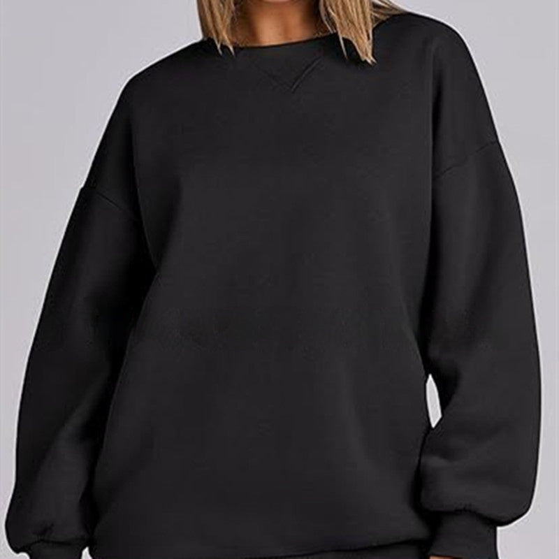 Cozy Wool Round Neck Pullover Sweater
