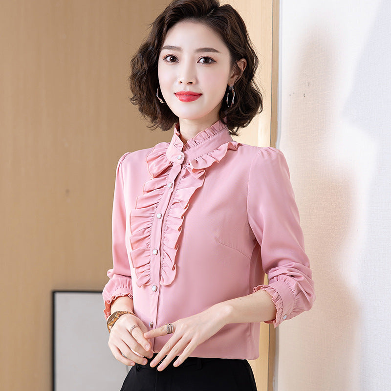 Western-style Versatile Base Shirt