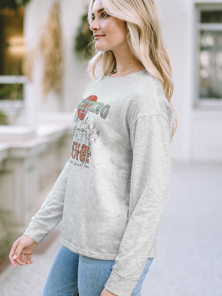 Women's Cozy Casual Loose Pullover Sweater