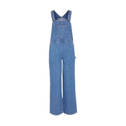 Fashion Loose And Slimming Women's Denim Suspender Trousers