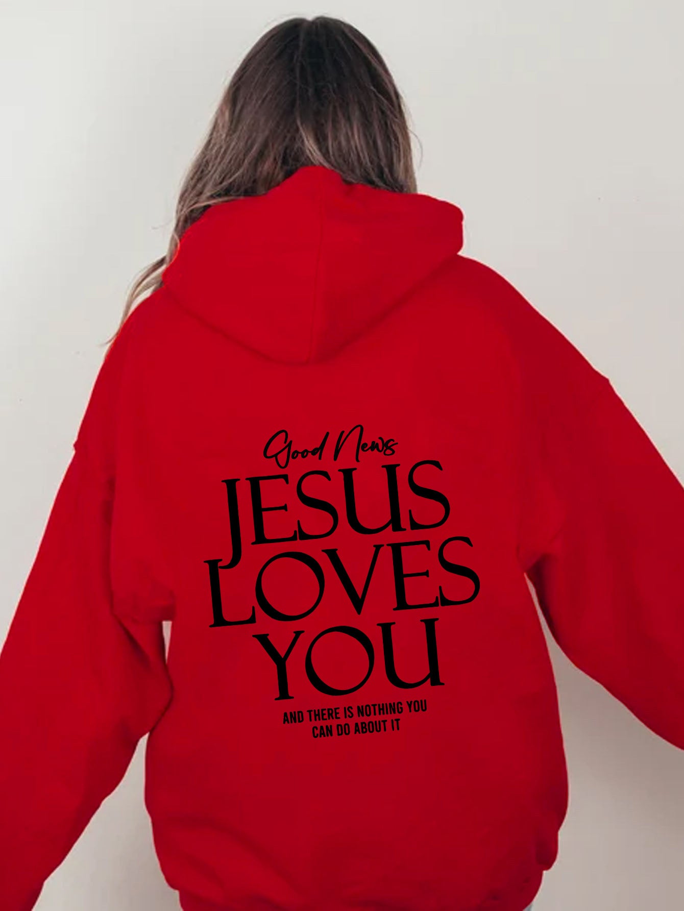Dear Person Behind Me Positivity Hoodie with Pocket