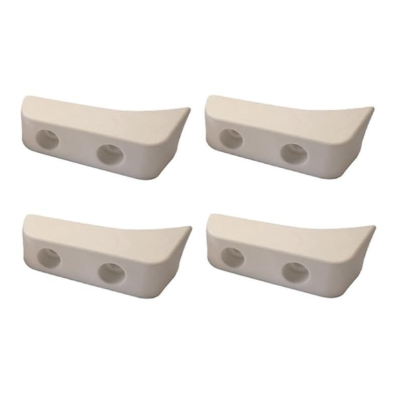 Sled Glide Fits 1" Tube Patio Lounge Chair Chaise Lounge Protector from Scratches and Rust [8 pcs]