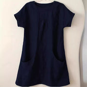 Women's Casual Cotton Pocket Tee