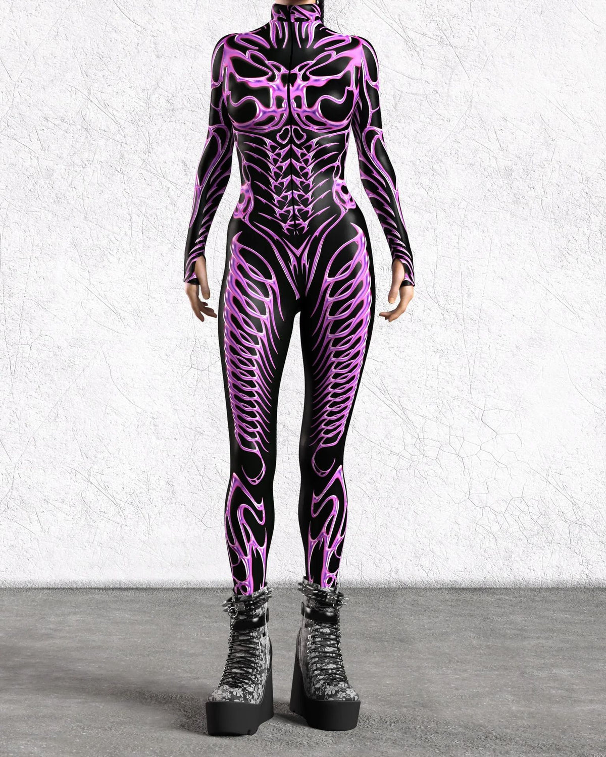 Tights Digital Printing One-piece Play Costume