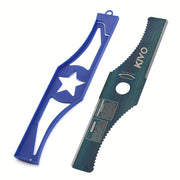 13‑Inch SK5 S‑Shape Mower Blade for Gasoline Lawn Mowers and Brush Cutters