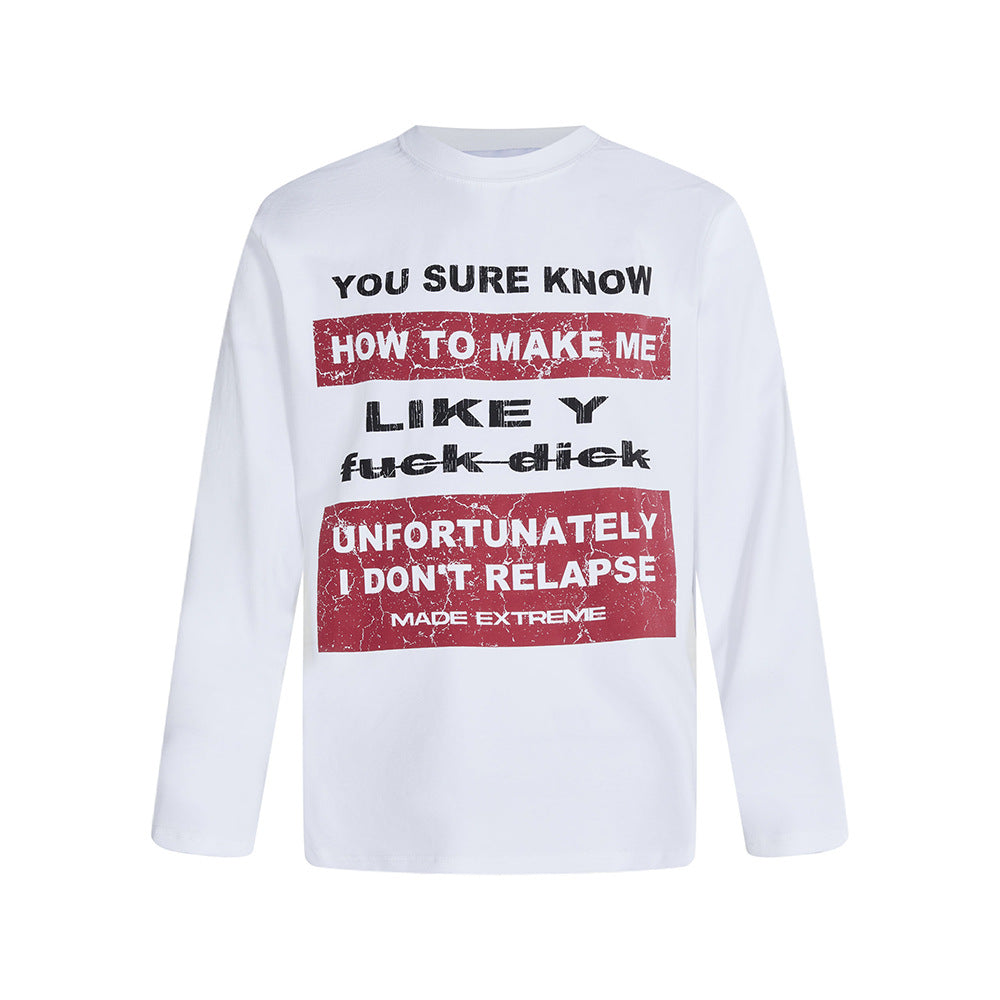 Women's Floral Cotton Long Sleeve Pullover Sweatshirt