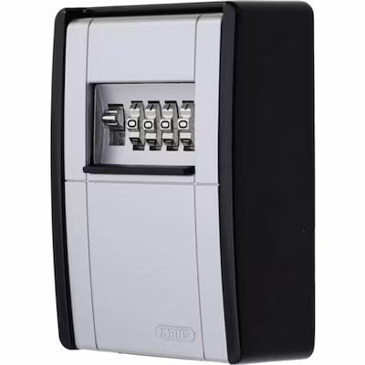 4-Digit Adjustable Metal Key Case with Numeric Lock
