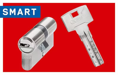 Cylinder lock with high-security 6-pin mechanism and manipulation protection
