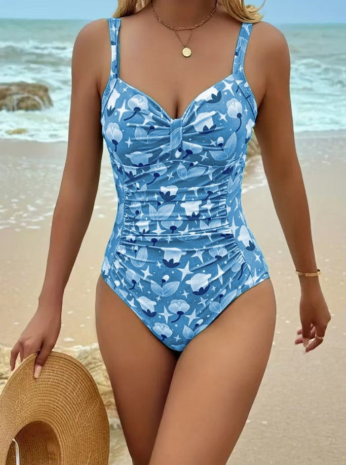 Women's Sexy Printed One-Piece Swimsuit